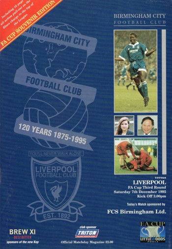 Match programme
